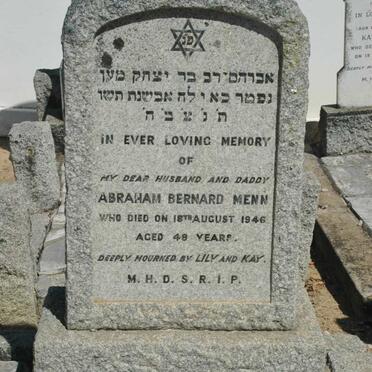 MENN Abraham Bernard -1946