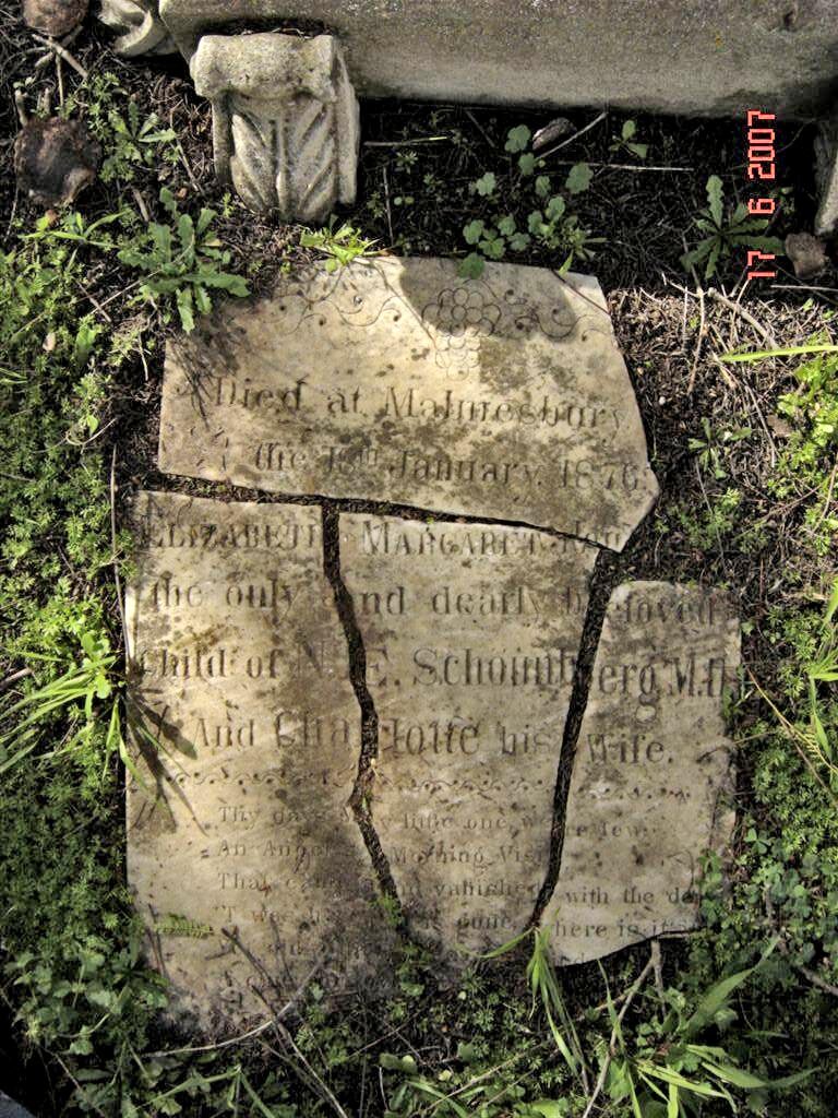 SCHOMBERG Elizabeth Margaret -1876