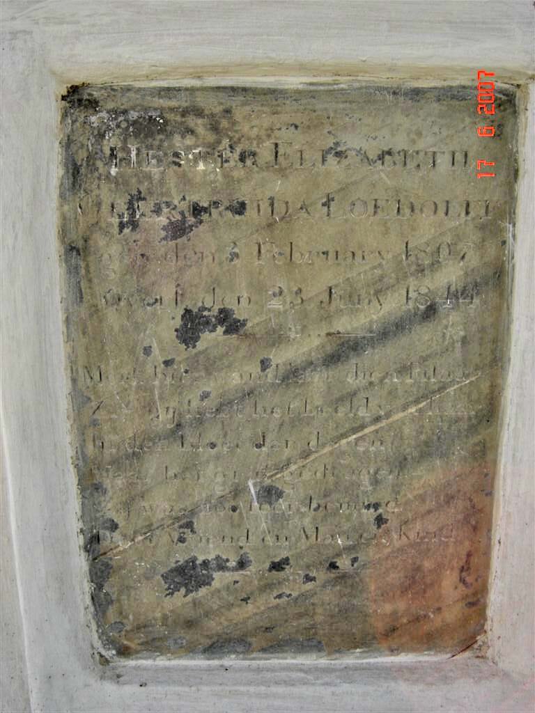 LOEDOLF Hester Elisabeth Geertruida 1807-1844