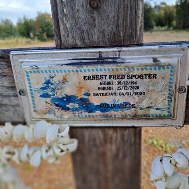 SPOGTER Ernest Fred 194?-2020