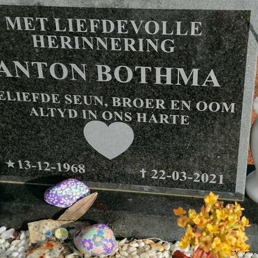 BOTHMA Anton 1968-2021