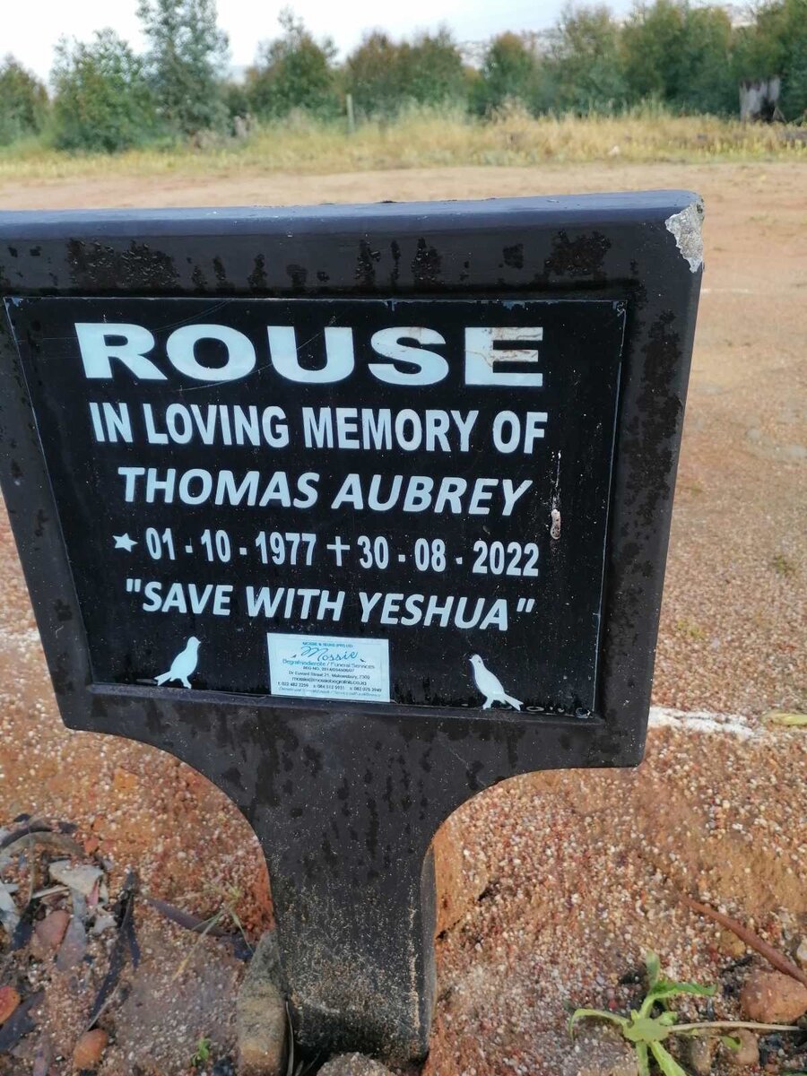 ROUSE Thomas Aubrey 1977-2022
