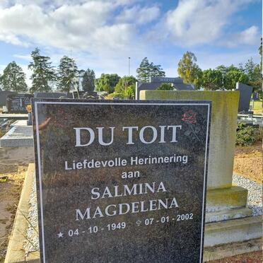 TOIT Salmina Magdalena, du 1949-2002