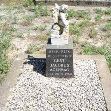 AGENBAG Gert Jacobus 1960-1960