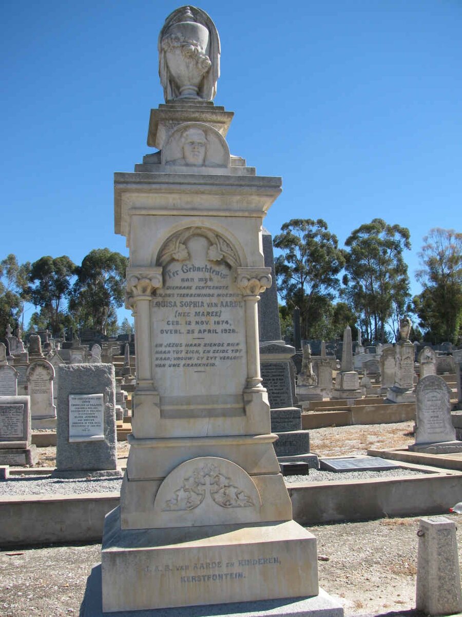 AARDE Louisa Sophia, van 1874-1928