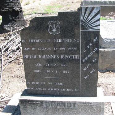BRANDT Pieter Johannes 1929-1959