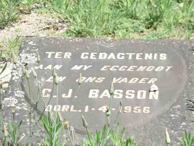 BASSON C.J. -1956