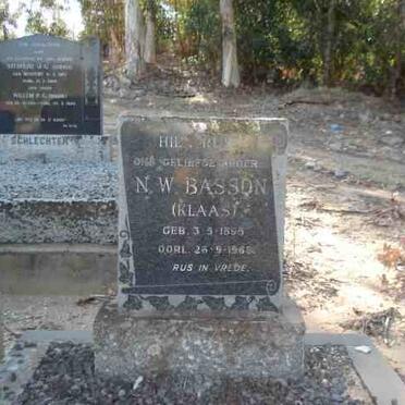BASSON N.W 1895-196?