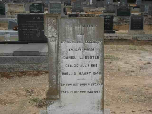 BESTER Daniel L. 1916-1948