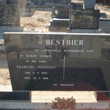 BESTBIER Francois Johannes 1904-1968