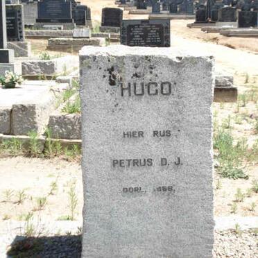 HUGO Petrus D.J. -1958