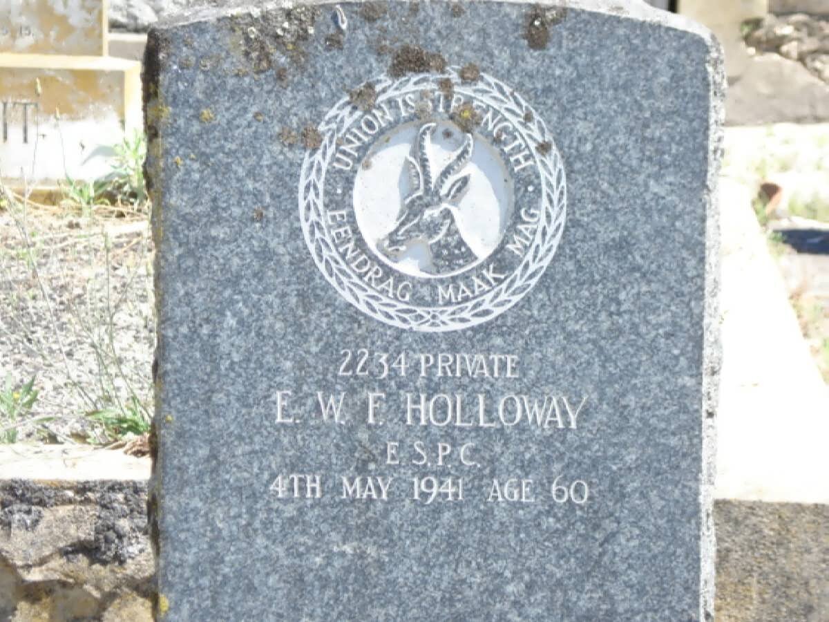 HOLLOWAY E.W.F. -1941