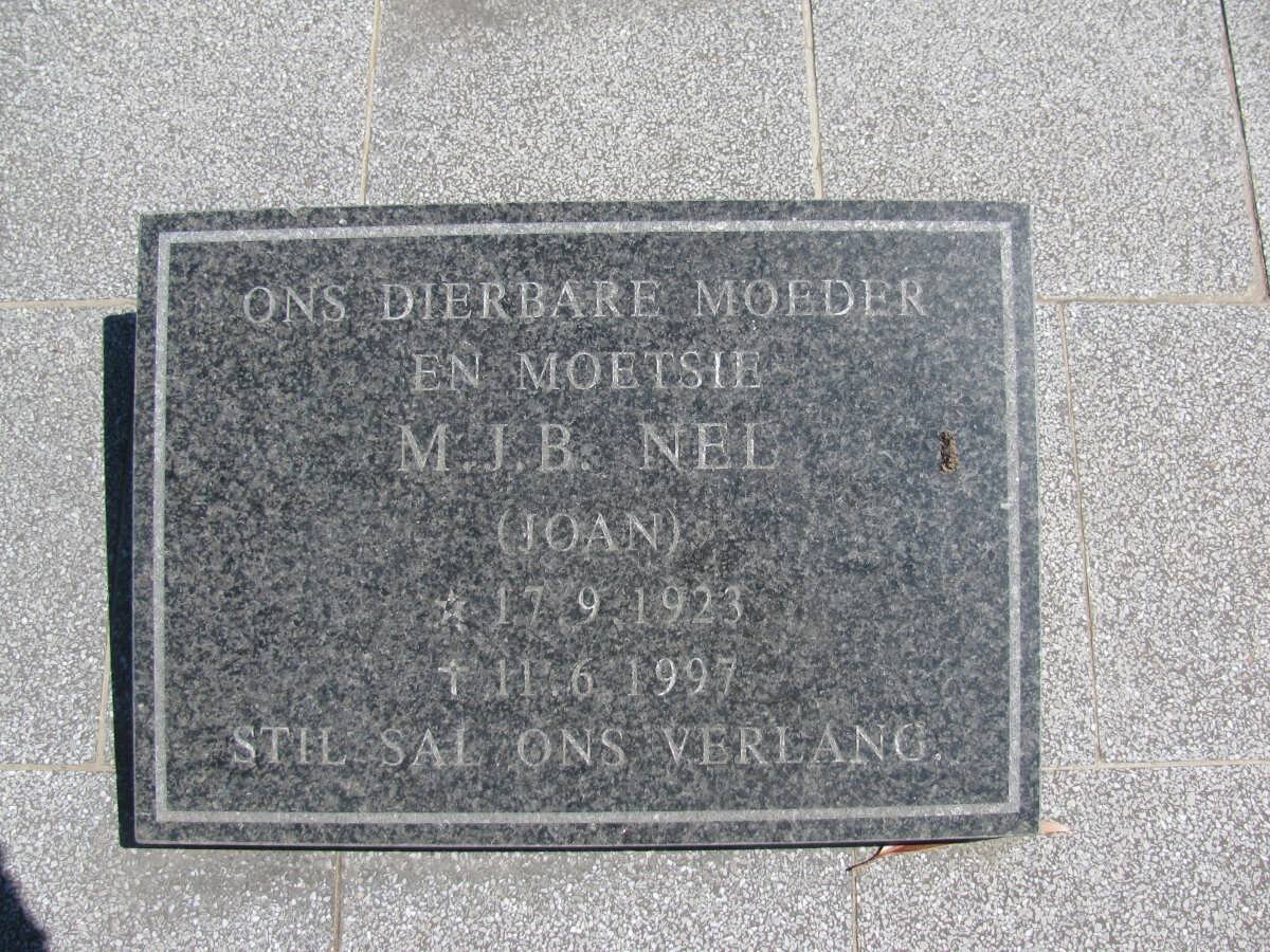 NEL M.J.B.1923-1997