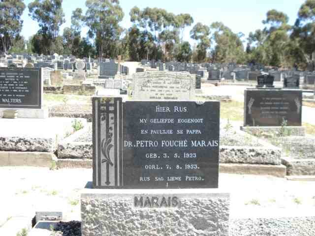 MARAIS Petro Fouché 1923-1953