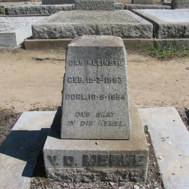 MERWE Baby, v.d. 1953-1954