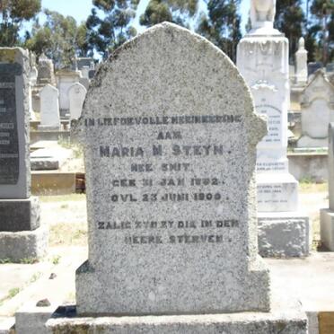 STEYN Maria M. nee SMIT 1862-1900