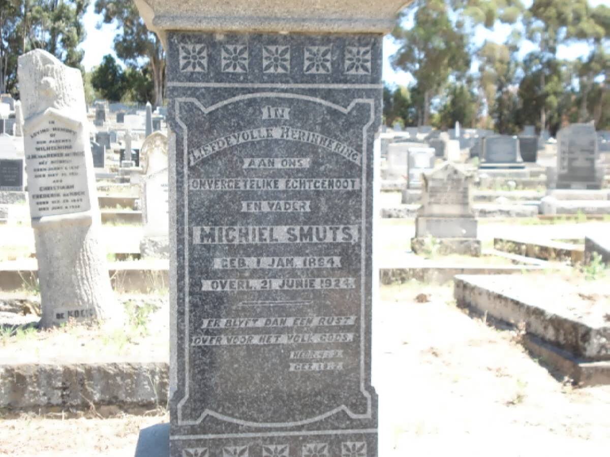 SMUTS Michiel 1864-1924