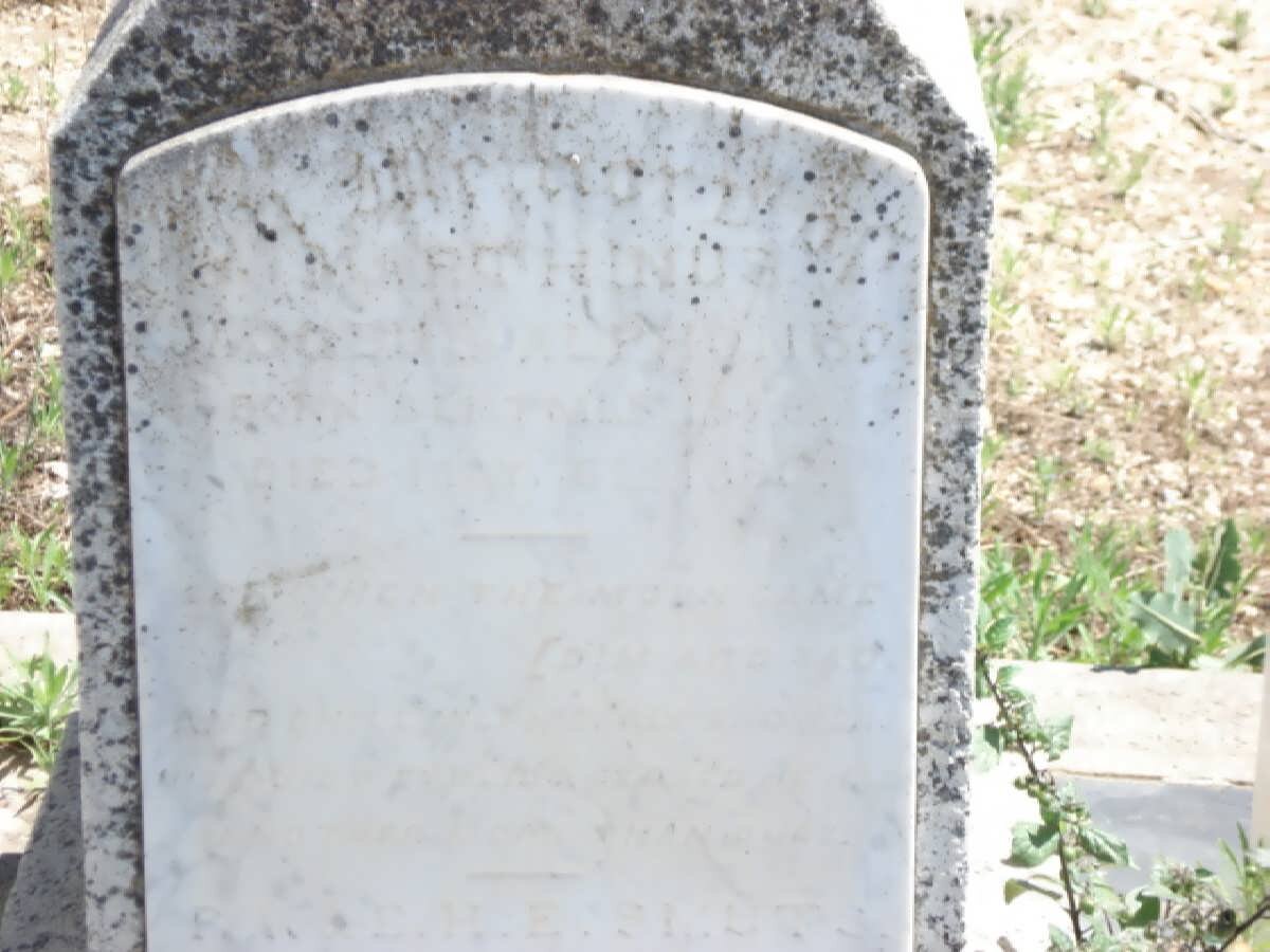 SMUTS Marthinus Jacobus Alphonso 1878-1880