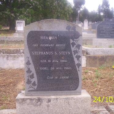 STEYN Stephanus S. 1884-1960