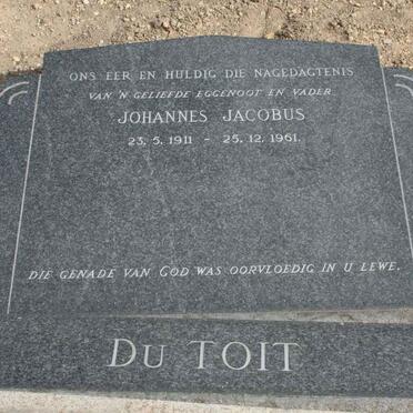 TOIT Johannes Jacobus, du 1911-1961