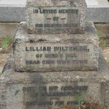 WILTSHIRE Lillian -1927