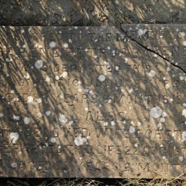 BARENDSE Barend Petrus -1891 &amp; Dorothea -1882