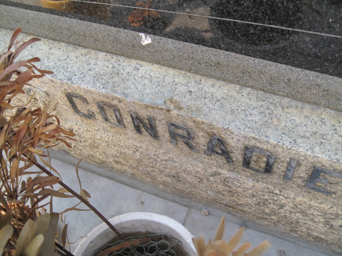 CONRADIE Daniel Christoffel 1906-1969