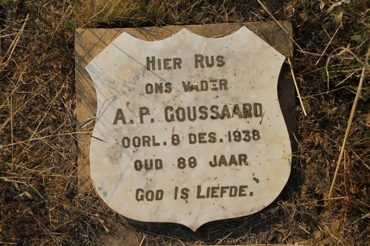 GOUSSAARD A.P. -1938