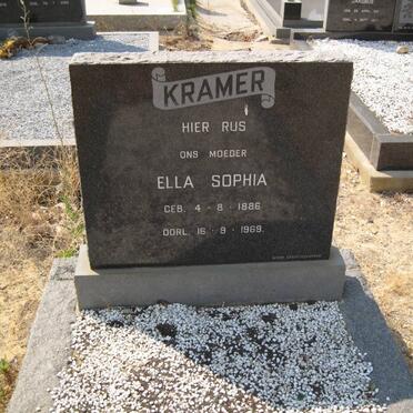KRAMER Ella Sophia 1886-1969