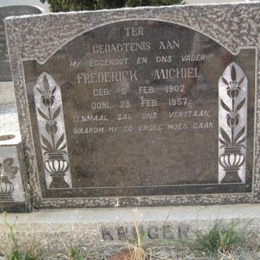 KRUGER Fredrick Michiel 1902-1957
