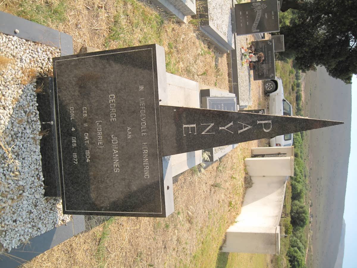 PAYNE George Johannes 1904-1977