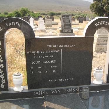 RENSBURG Louis Jacobus, Janse van 1908-1991
