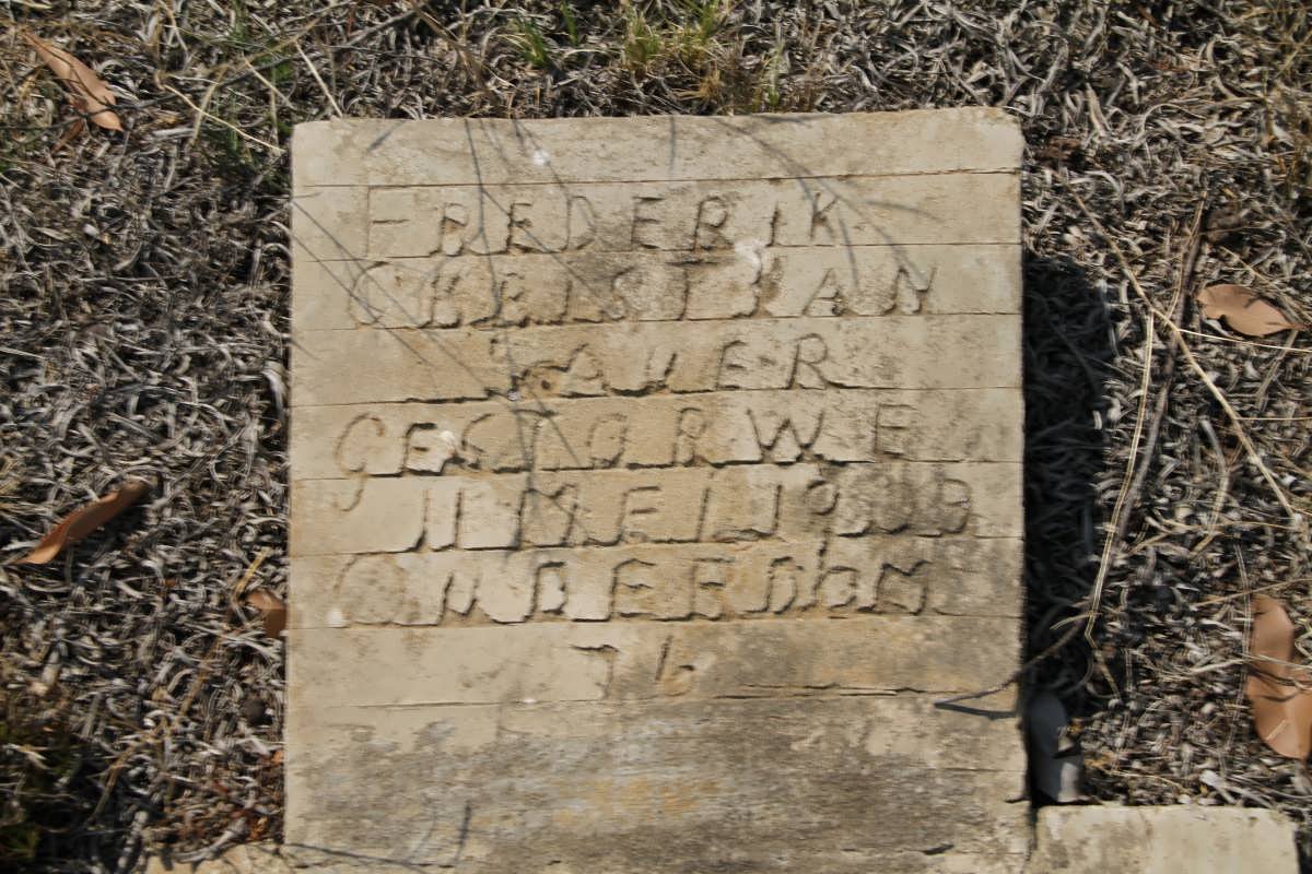 SAUER Frederik Christian -1903