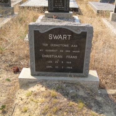 SWART Christiaan Frans 1918-1969