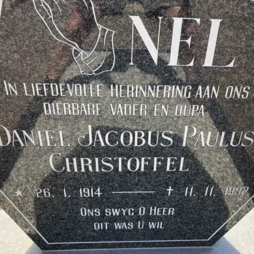 NEL Daniel Jacobus Paulus Christoffel 1914-1992