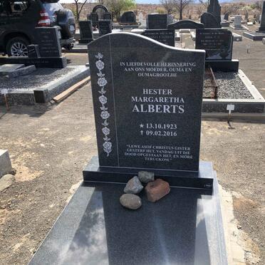 ALBERTS Hester Margaretha 1923-2016