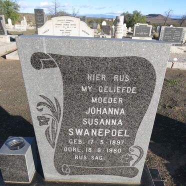 SWANEPOEL Johanna Susanna 1897-1980
