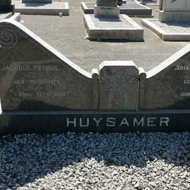 HUYSAMER Jacobus Petrus 1920-1968 &amp; Johanna Phillippina 1923-1981