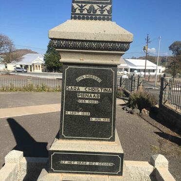 PIENAAR Schalk Willem 1878-1918 &amp; Sara Christina ROOS 1884-1951