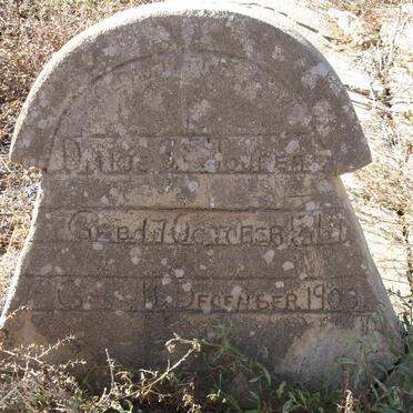 JOUBERT Dirkje S.E. 1869-1903