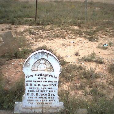 ZYL B.B.J.B., van 1867-1957 :: VAN ZYL B.B.B. 1898-1927