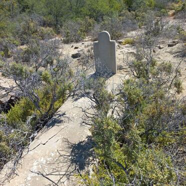 Western Cape, MONTAGU district, Ratelfontein 71, farm cemetery