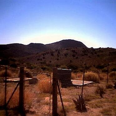 Western Cape, MONTAGU district, Rietjiesbos, farm cemetery