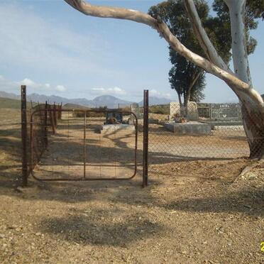 1. Entrance to cemetery