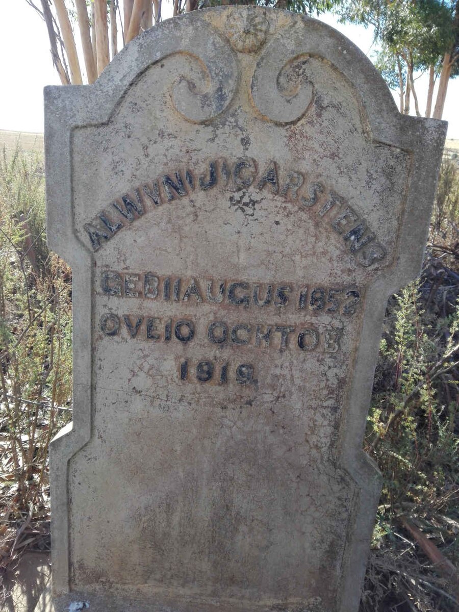 CARSTENS Alwvn J. 1852-1919