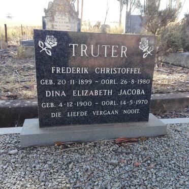 TRUTER Frederik Christoffel 1899-1980 & Dina Elizabeth Jacoba 1900-1970