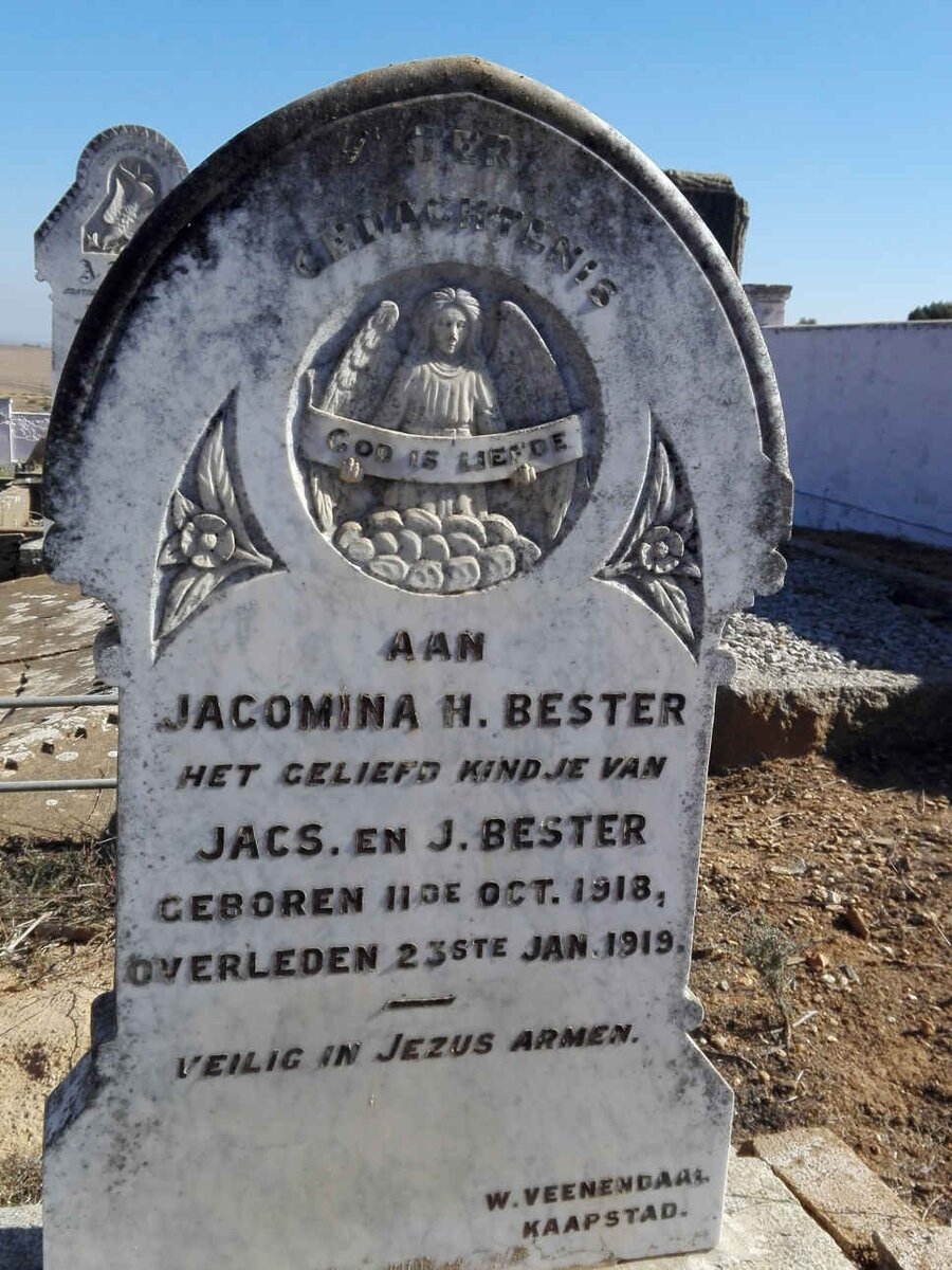 BESTER Jacomina H. 1918-1919