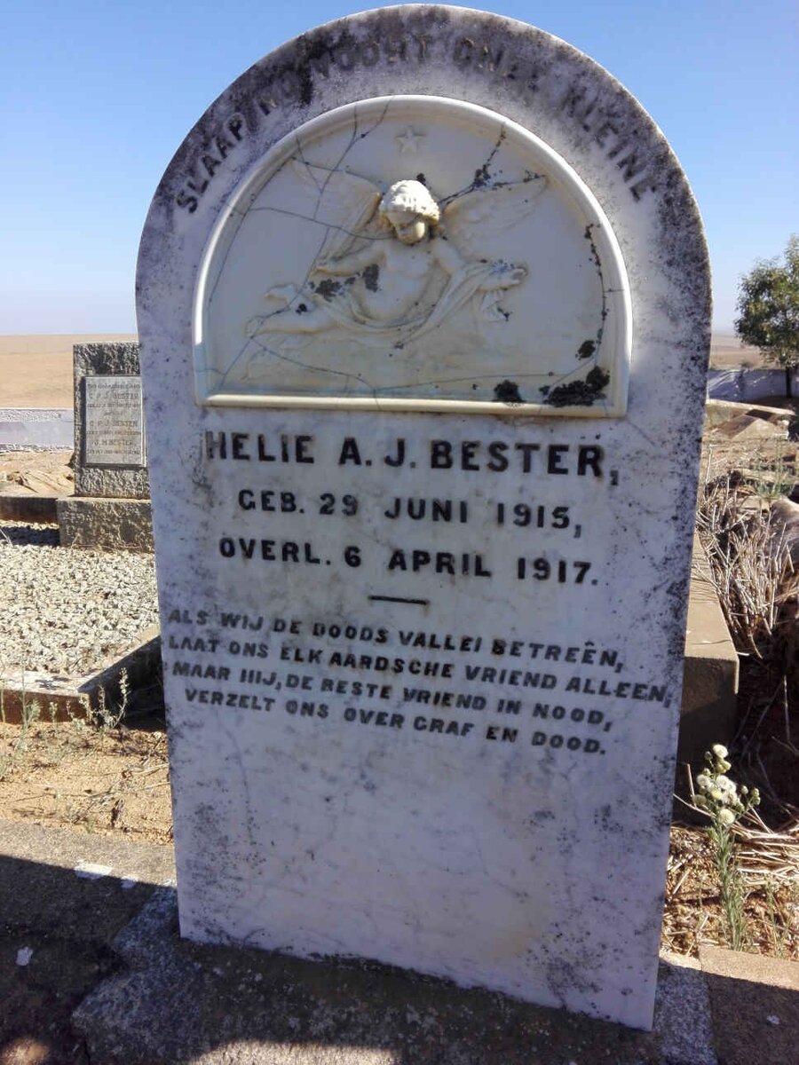 BESTER Helie A.J. 1915-1917