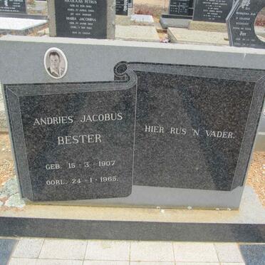 BESTER Andries Jacobus 1907-1965