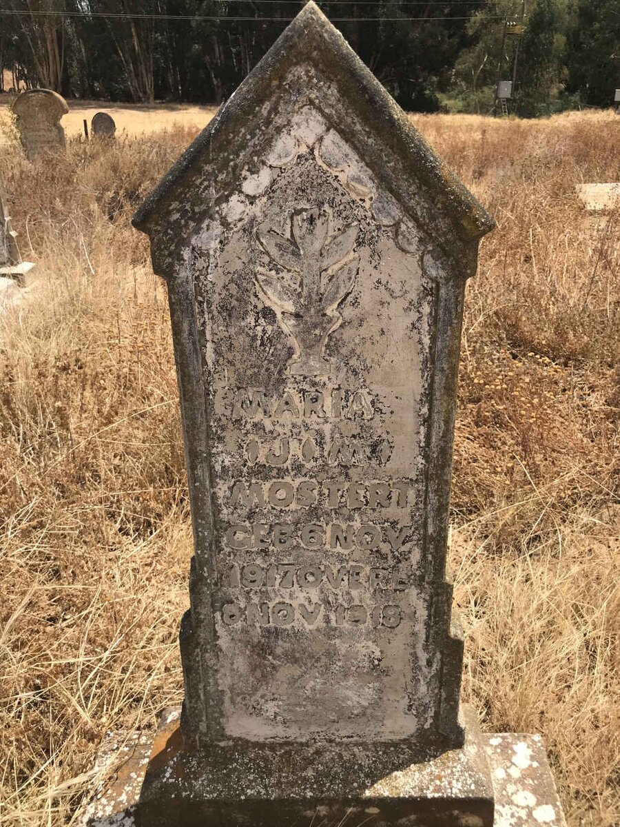 MOSTERT Maria J.M. 1917-1918